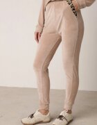  Set Trening Bej Din 2 Piese cu Imprimeu Animal Bluză cu Glugă și Pantaloni cu Buzunare Arieli