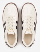 shosho Sneakers Bej cu negru