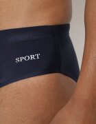  Slip de baie bleumarin cu elastic în talie Harnbia