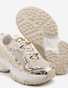 smallawan Adidași Aurii cu Talpă Groasă Decorați cu Model Geometric Mevillia