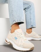 smallawan Sneakers Bej cu Model Geometric Froloti