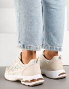 smallawan Sneakers Bej cu Model Geometric Froloti