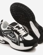 smallawan Sneakers Negri cu Model Geometric Froloti