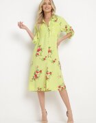 smiling fairy Rochie Verde tip cutie din Bumbac cu Mânecă Reglabilă Avamla
