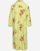 smiling fairy Rochie Verde tip cutie din Bumbac cu Mânecă Reglabilă Avamla