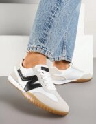  Sneakers Alb cu negru