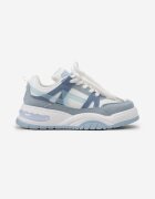  Sneakers albastre cu șireturi largi Platinia