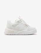  Sneakers Albi cu Sclipici și Perforații Kimelle