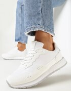  Sneakers Albi pe Talpă de Spumă Dejana