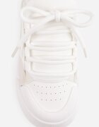  Sneakers Albi tip teniși pe talpă groasă Albi