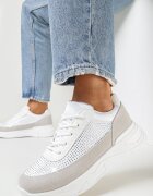  Sneakers Argintii