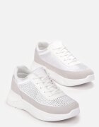  Sneakers Argintii