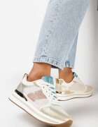  Sneakers Aurii Sclipitoare pe Talpă de Spumă Tindriel