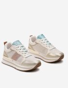  Sneakers Aurii Sclipitoare pe Talpă de Spumă Tindriel
