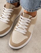  Sneakers Bej închis decorate cu perforație Isselina
