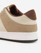  Sneakers Bej închis decorate cu perforație Isselina