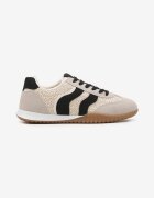 Sneakers Bej-Negru Decorați cu împletitură de rafie Wiloria