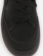  Sneakers Casual cu cusături decorative și benzi laterale Ariesera Negri