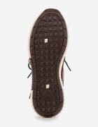  Sneakers Maro cu șireturi duble Dorielle