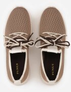  Sneakers Maro deschis cu șiretare dublă Dorielle