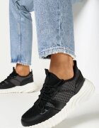  Sneakers Negri pe Talpă Groasă Demetra