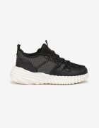  Sneakers Negri pe Talpă Groasă Demetra