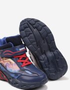  Sneakers plati bleumarin cu model geometric și LED-uri Temiana