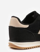  Sneakers retro cu cusături decorative și inserții cu textură de piele întoarsă Isanna Negri