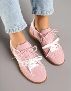  Sneakers Tenisi Roz cu Motiv Geometric Telanilia