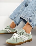  Sneakers Teniși Verde deschis cu Motiv Geometric Telanilia