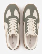  Sneakers Verzi cu Talpă Groasă și Inserții Decorative Galivia