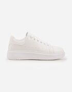  Sneakerși Albi Cu șireturi Cu design clasic Cu talpă groasă Cataria