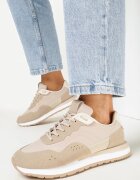  Sneakerși Bej închis cu talpă de spumă Dejana