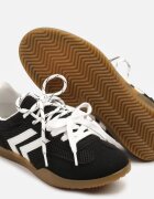  Sneakerși Teniși Negri cu Motiv Geometric Telanilia