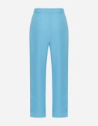 sophyline Pantaloni Albastri De Costum Cu Fermoar Allegretta