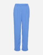 sophyline Pantaloni Albaștri Eleganți cu talie înaltă cu picioare drepte și elastic în talie Althema