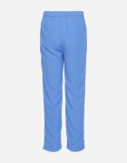 sophyline Pantaloni Albaștri Eleganți cu talie înaltă cu picioare drepte și elastic în talie Althema