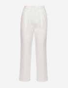 sophyline Pantaloni albi de costum cu fermoar Allegretta