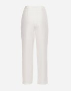 sophyline Pantaloni albi de costum cu fermoar Allegretta