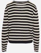 sophyline paris Cardigan Bleumarin Clasic cu Viscoză în Dungi Ivelreia