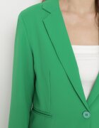sophyline Sacou Verde închis cu nasture cu buzunare Parveta