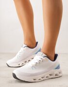 sport Pantofi Albi cu Talpă Groasă Geometrică Alexus