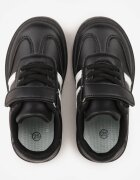 sport Pantofi Negri Sneakers în Stil de Teniși Iconici cu Scai Lioana