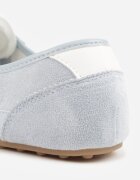 sport Sneakersi Albastre din imitație de piele întoarsă în stilul tenisilor de cult Aelliana
