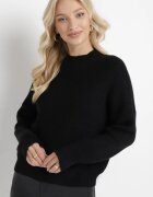 studio eleven Pulover Negru Striat tip Maletă Afromava