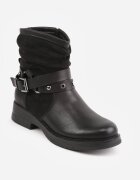 super mode Botine Negre