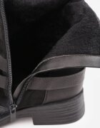 super mode Botine Negre