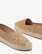 super mode Espadrile bej închis cu împletitură decorativă Nimilithae