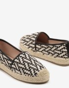 super mode Espadrile Negre cu împletitură decorativă Nimilithae