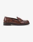 super mode Mocasini Maro Decorați cu model de șarpe Zaroma
